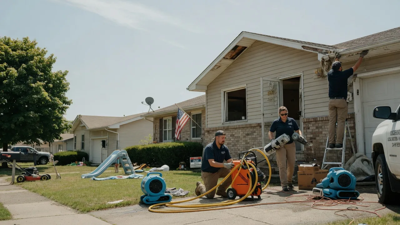 Water Damage Restoration in Burnham, PA near me